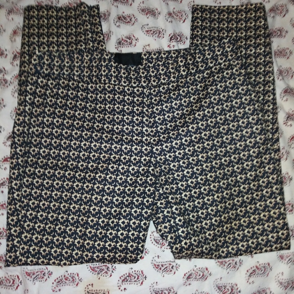 Cynthia Rowley Career Slacks Fall Colors Size 6